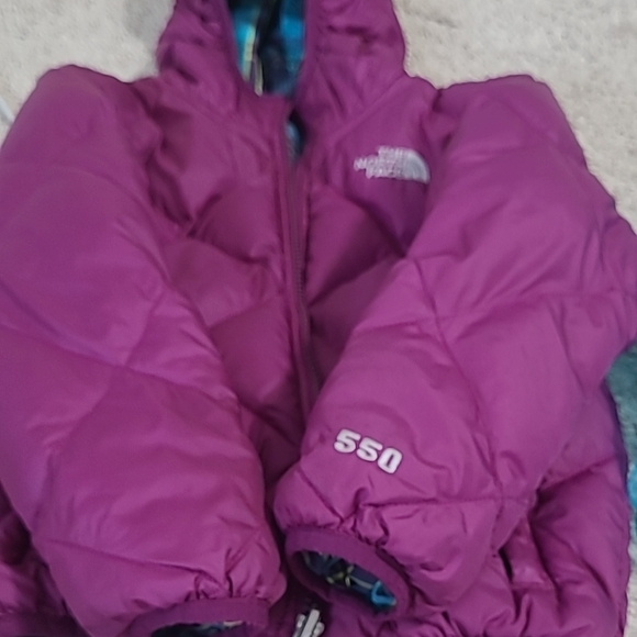 The North Face Kids Purple Jacket - Picture 4 of 4